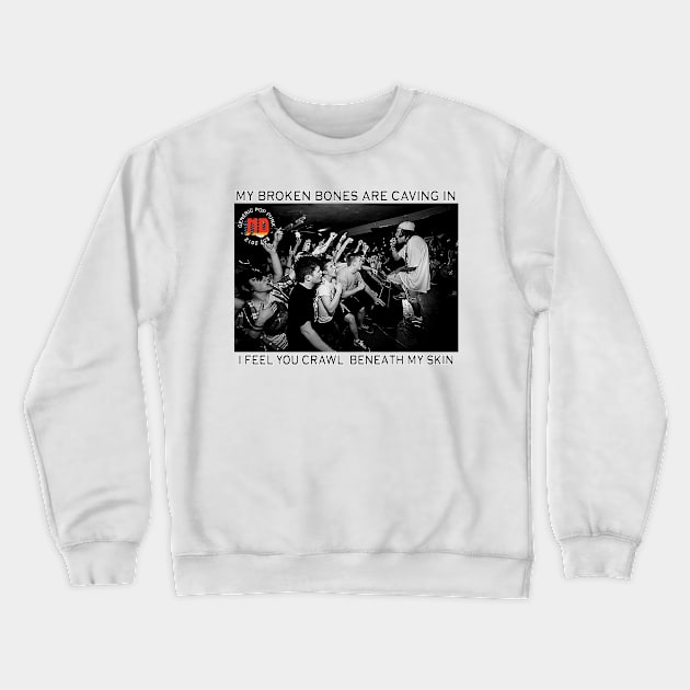 Neck deep on stage Crewneck Sweatshirt by Innboy